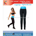 Ropa de entrenamiento físico niñas leggings delgados + tops mujeres conjuntos de yoga sujetador + pantalones